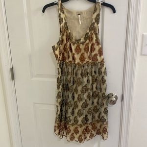 Free People babydoll mini dress